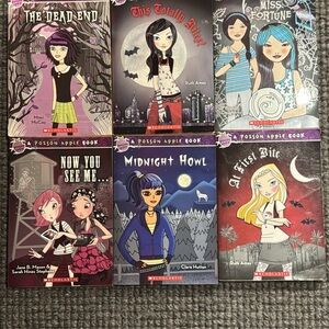 Poison Apple Books bundle of 6 Children's Chapter Books Ages 8-12